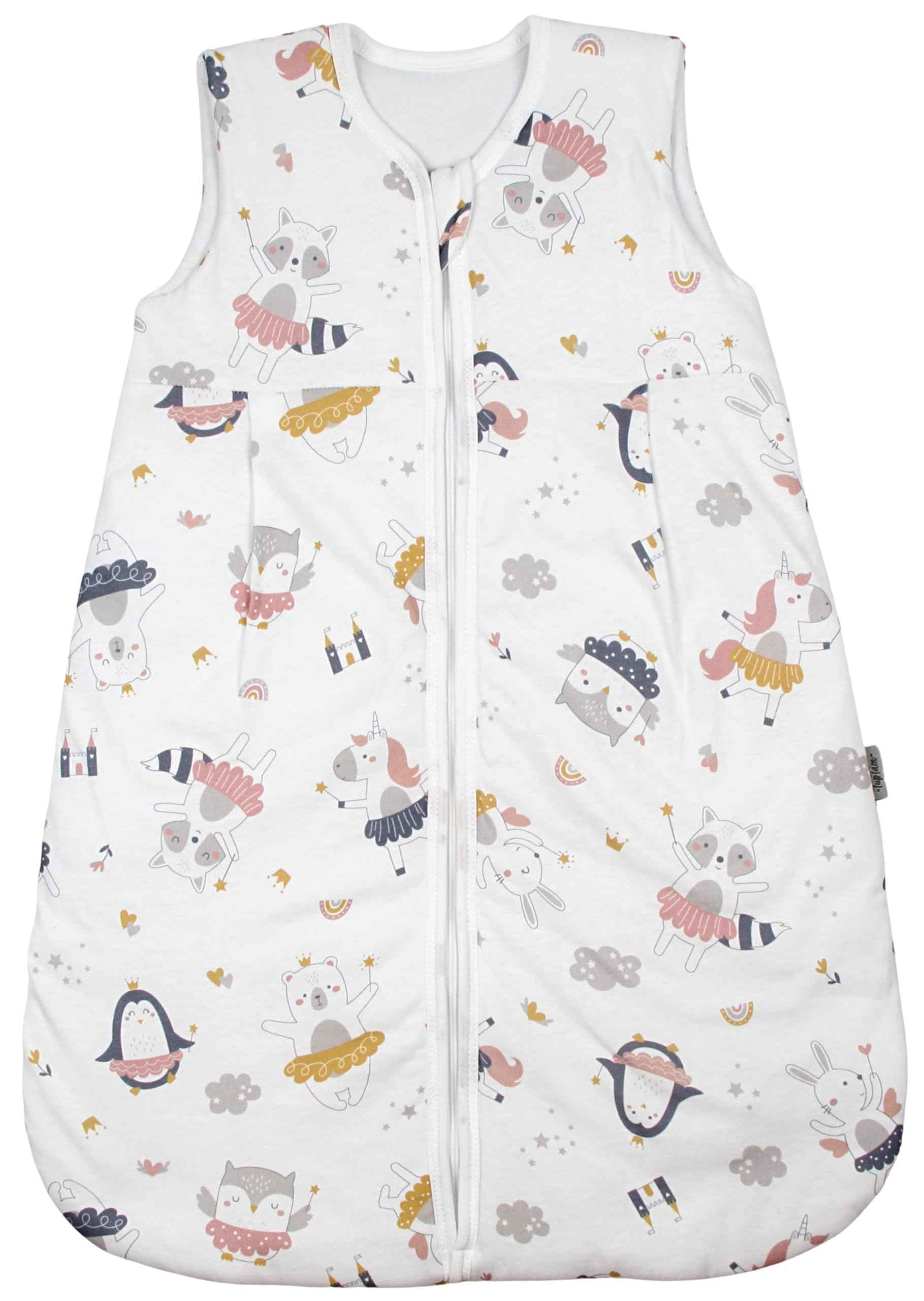 TupTam All-Season Baby Sleeping Bag, Sleeveless, Padded