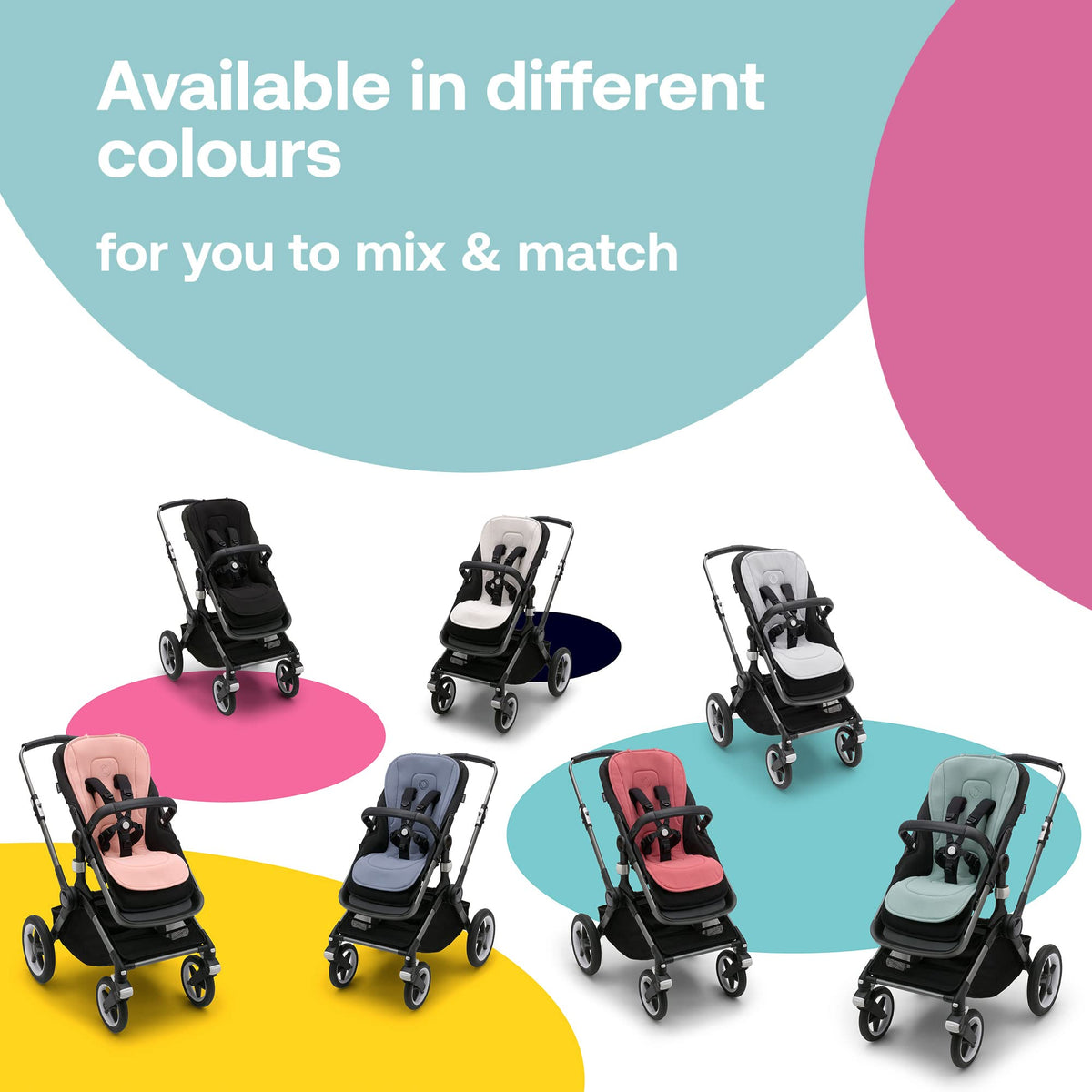 Bugaboo Duo-Komfort Sitzauflage für Vier Jahreszeiten
