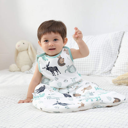 Baby Winter Sleeping Bag, Toddler Sleeping Bag, 2.5 Tog Sleeping Bag, 100% Cotton, Various Sizes from Newborn to 18 Months, All-Year-Round Sleeping Bag
