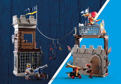 PLAYMOBIL Novelmore 71642 Arwynns Castle, Knight's Castle, Includes Three Knights and Numerous Accessories for Realistic Battles, Action-packed Toy for Children from 4 Years