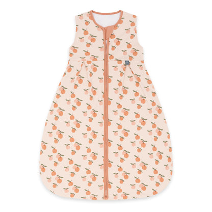 emma & noah Baby Sleeping Bag 1.0 TOG, All-Year Sleeping Bag for Spring, Summer and Autumn, 100% Organic Cotton, Oeko-Tex Certified, Romper Bag for Newborns (Leo Grey, 70 cm)