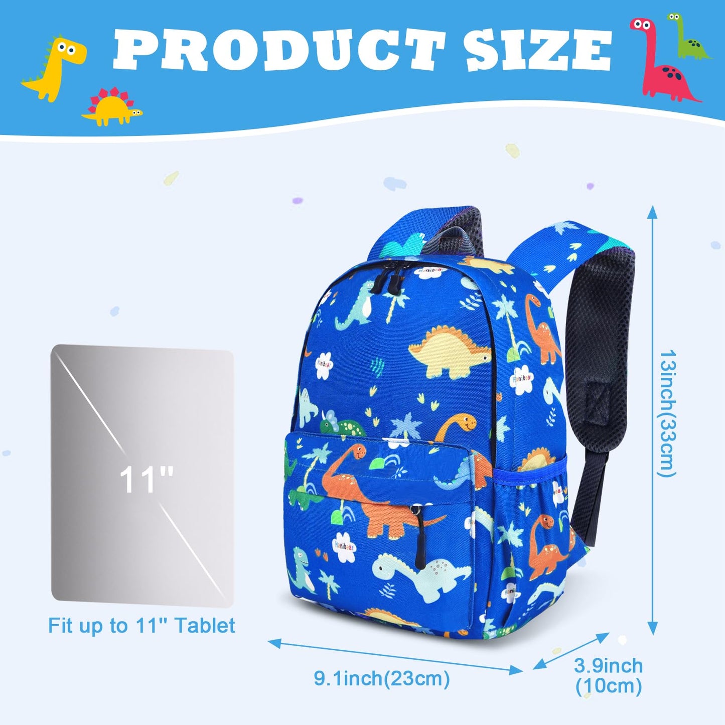 Kinderrucksack Jungen, Mini-Dinosaurier-Rucksack, Kindergarten Schulrucksäcke, Kleinkind Schultasche für Kinder, Jungen, Mädchen, Kleinkind