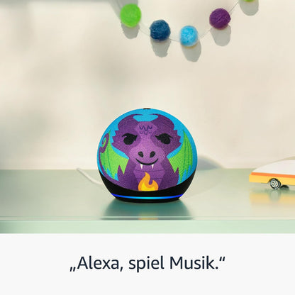 Echo Dot Kids WLAN Bluetooth Lautsprecher Mit Alexa Und Ein Jahr Amazon Kids+