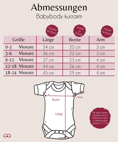 Baby Body Junge Mädchen - Partner - Valentinstag Einhorn