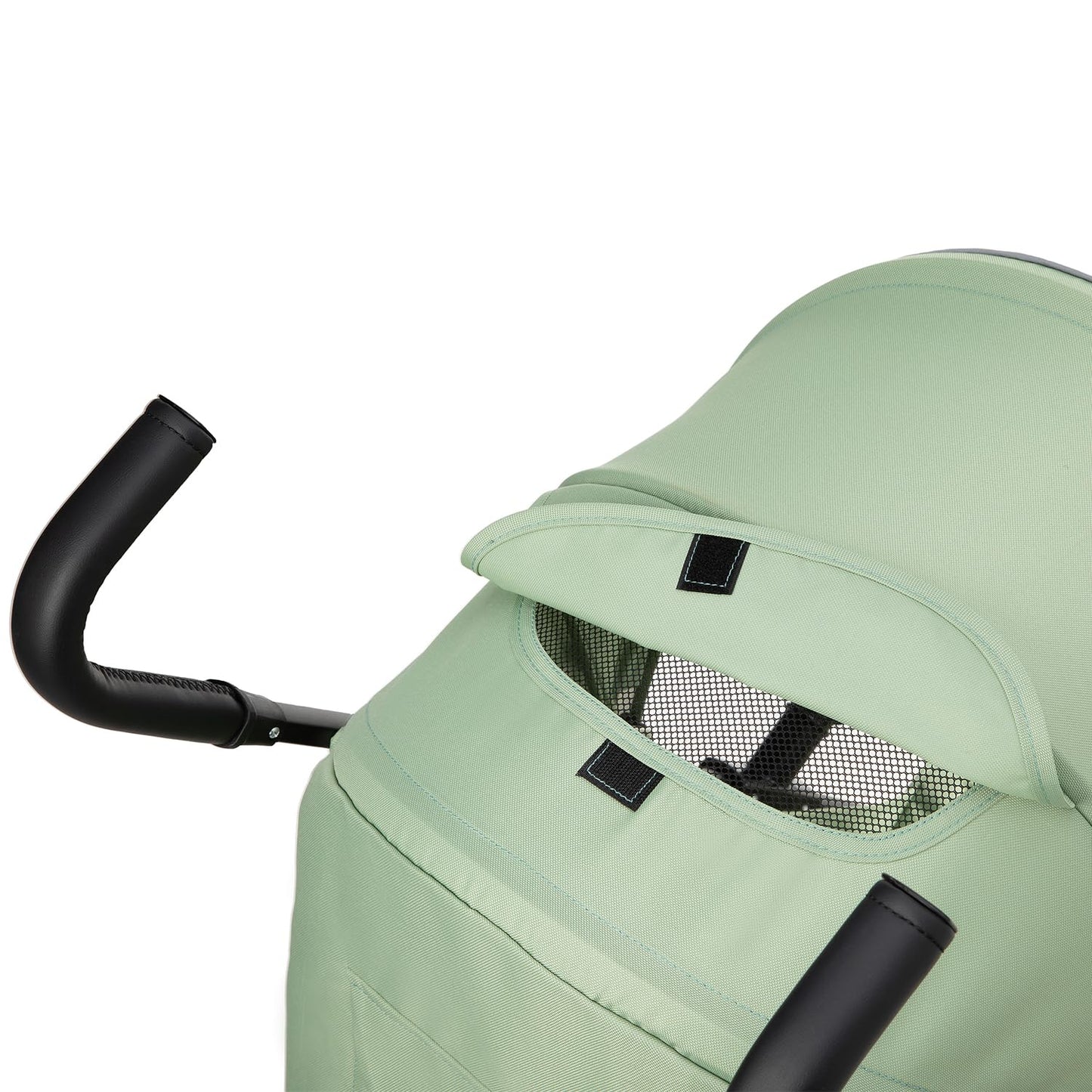 MoMi AKIRA Kinderbuggy Kinderwagen ab 6 Monaten (bis 15 kg), verstellbarer 5-Punkt-Sicherheitsgurt, Babytasche, Einkaufskorb, Regen- und Insektenschutz.