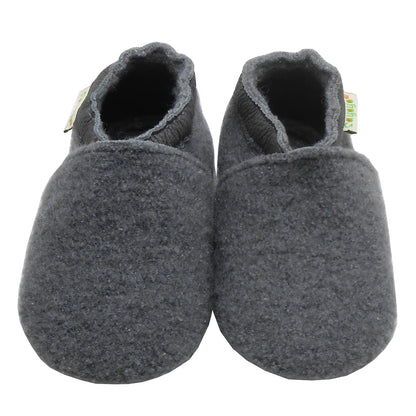 SAYOYO Babyschuhe für Jungen und Mädchen - Erste Lauf- und Krabbelschuhe mit weicher Wolle und rutschfester Gummisohle