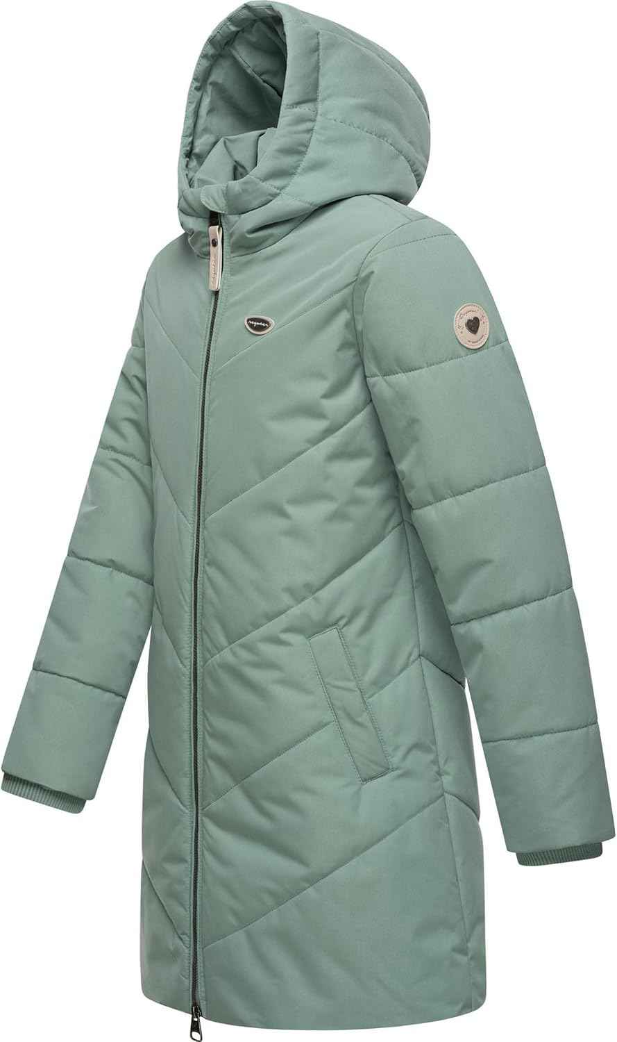 Ragwear Elvina Children's Girls' Winter Jacket Winter Coat Outdoor Jacket with Hood 128-152