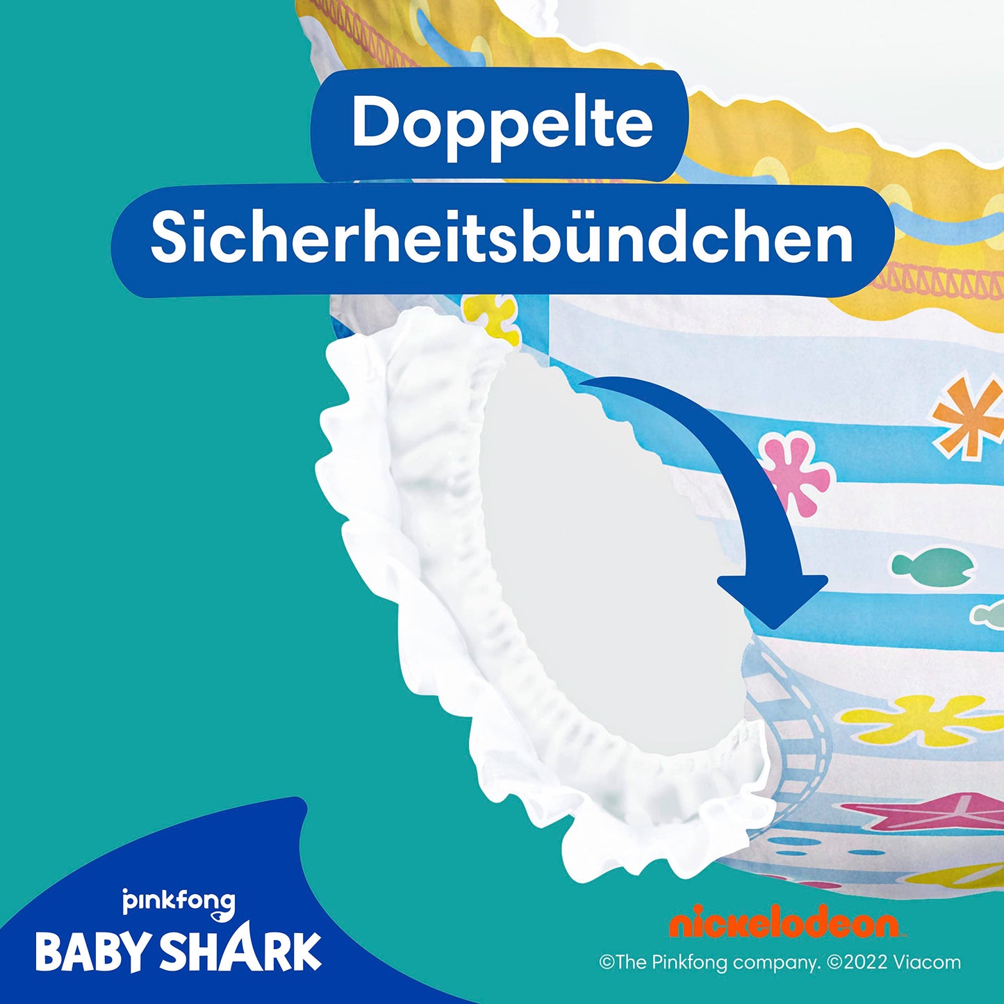 Pampers Baby Nappies Size 4-5, Splashers, Pack of 11, Disposable Swim Nappies for Safe Protection in the Water