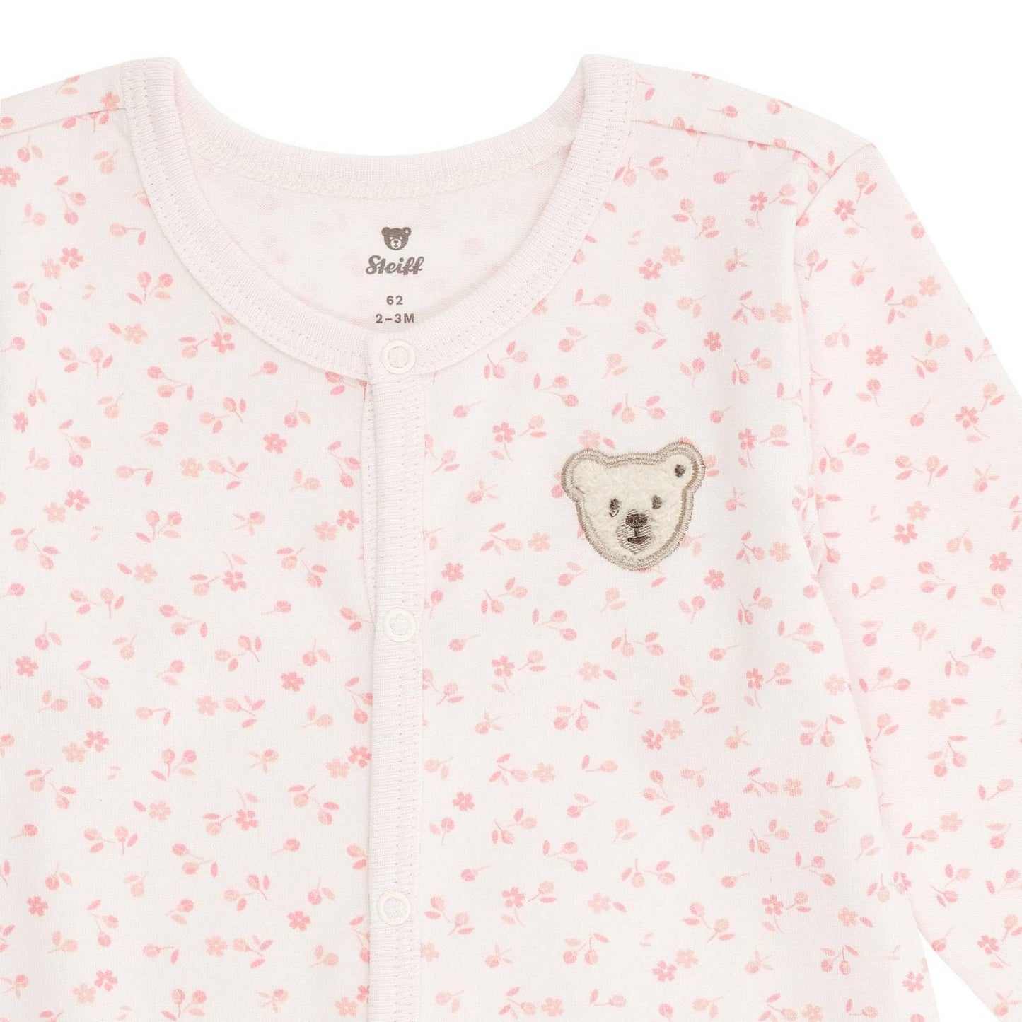 Steiff Baby-Mädchen Strampler Langarm