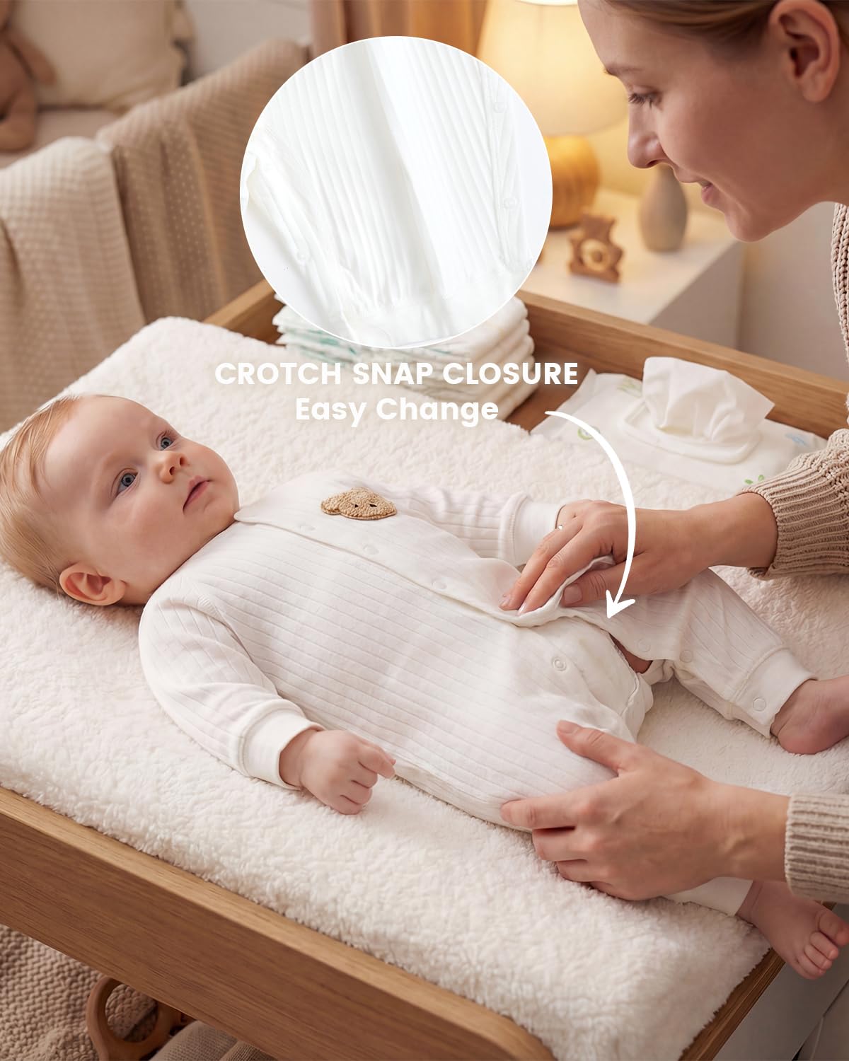 Baby Strampler Neugeborene Baumwolle Jumpsuit 2er-Pack Langarm Einteiligen Overall Kleidung für Baby Junge und Mädchen 0-12 Monate