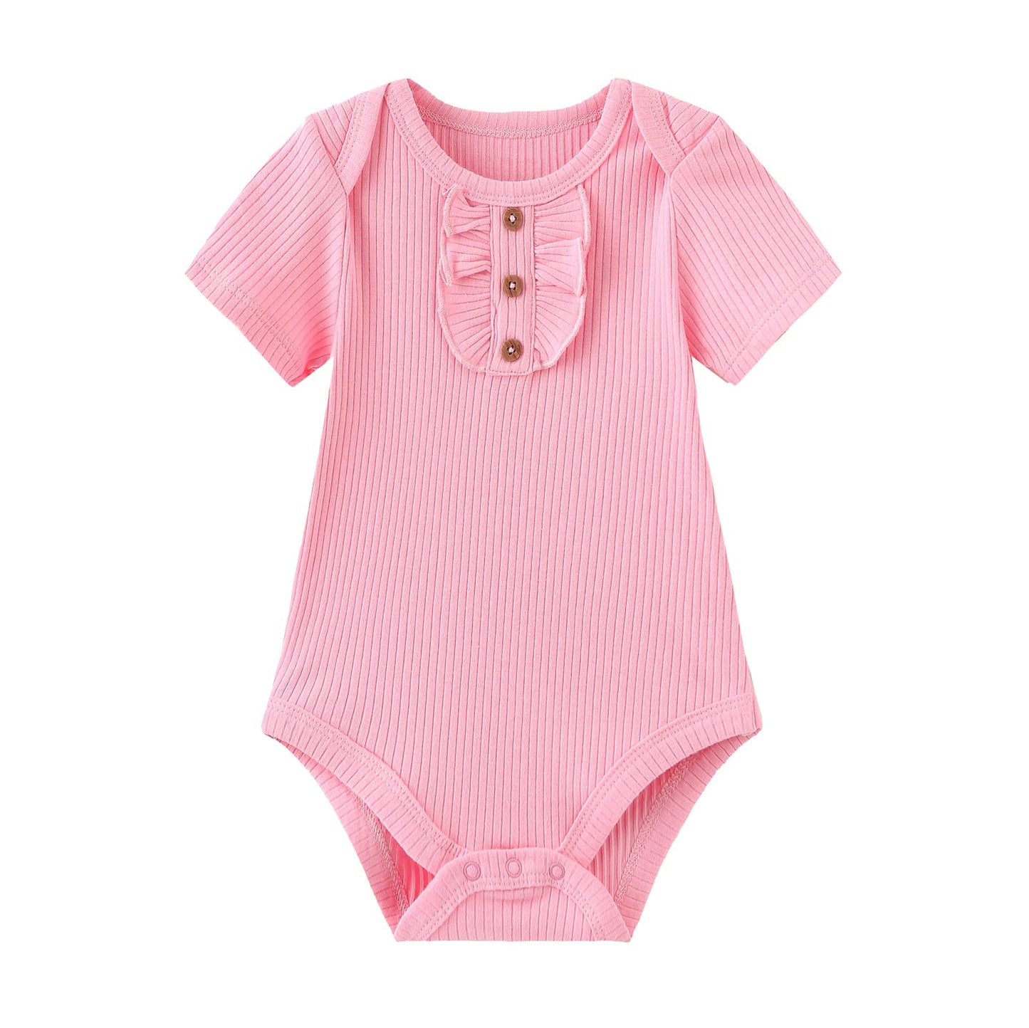 TONE Bodys Kurzarm für Neugeborene Baby Jungen und Mädchen 0-3m/3-6m/6-9m/9-12m Baumwolle