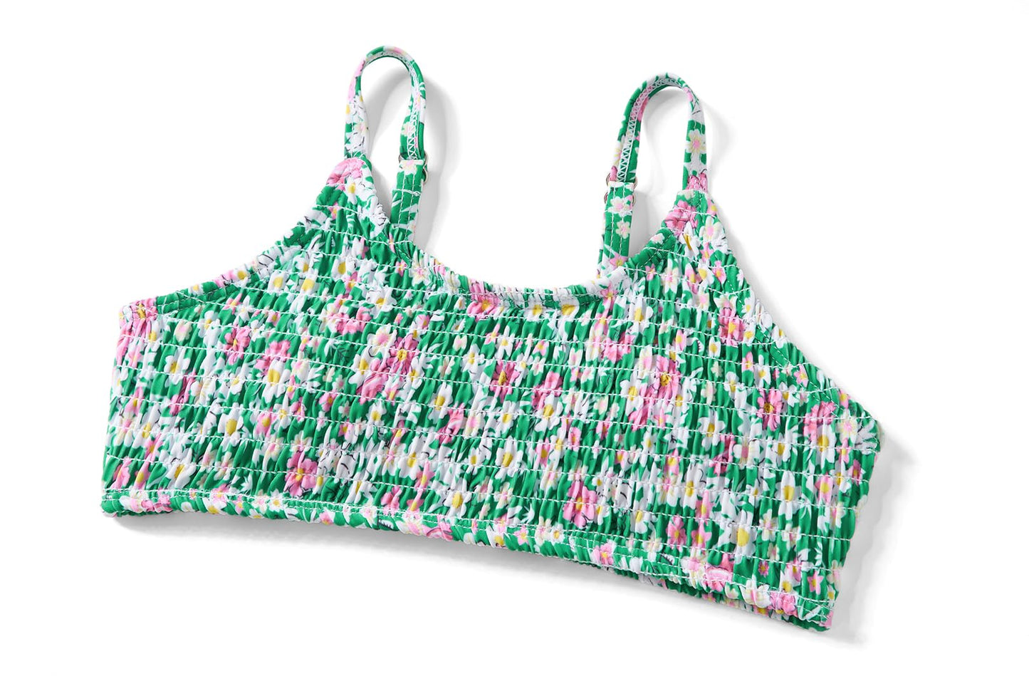 Arshiner Mädchen Bikini-Set Sommer Kinder Badeanzuge Zweiteiliger Mode Tankini Hautfreundlich Atmungsaktiv Bikinis für Mädchen 5-14 Jahre