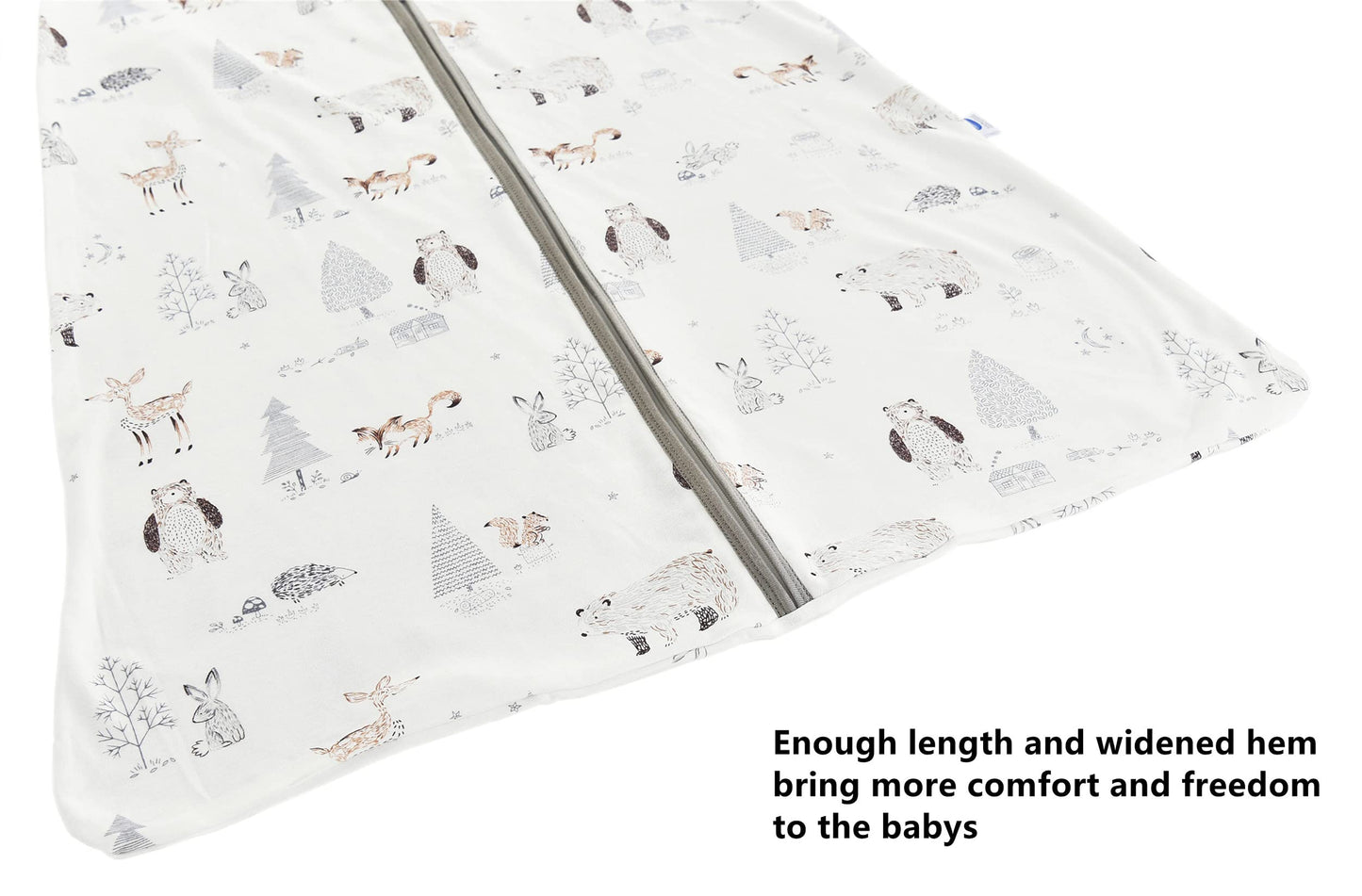 Chilsuessy Summer Baby Sleeping Bag, Small Children’s Sleeveless Pyjamas for Summer and Spring, 100 % Cotton