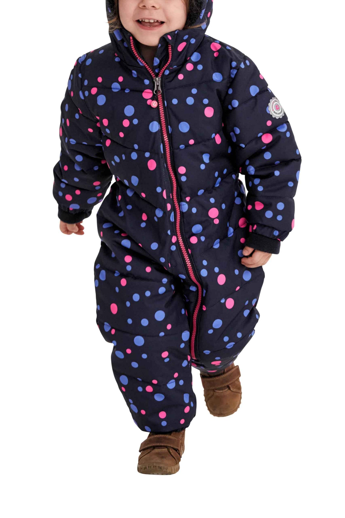 Killtec Unisex Children's Karter Mini Jumpsuit in Down Look with Hood