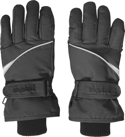 Playshoes Unisex Children's Winter Finger Gloves with Velcro Fastener
