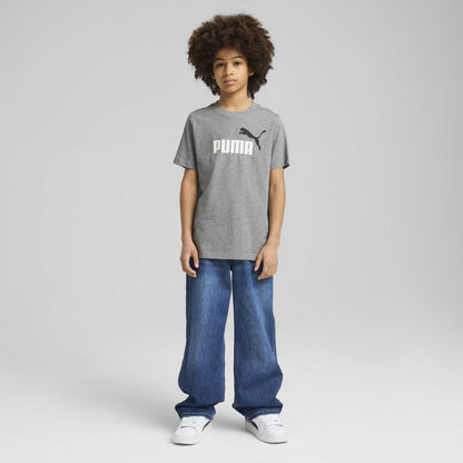 PUMA Jungen ESS 2 Color No.1 Logo Tee B T-Shirts (1er Pack)