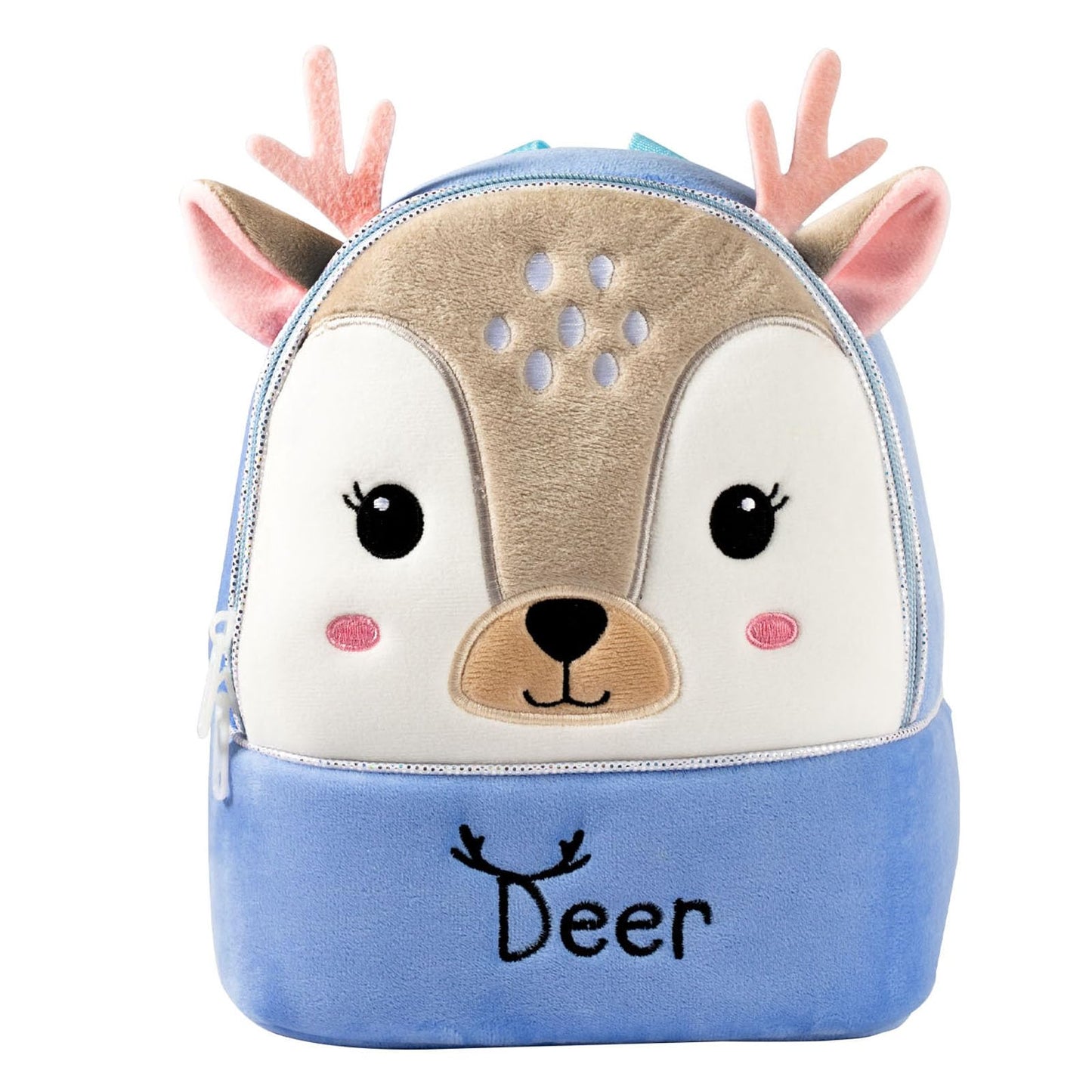 Kinderrucksack Kinder Mini Schulrucksack Tiere Kindergartentasche fur Jungen Madchen Kleinkind (Rosa Kuh)