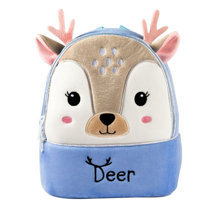Kinderrucksack Kinder Mini Schulrucksack Tiere Kindergartentasche fur Jungen Madchen Kleinkind (Rosa Kuh)