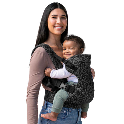 Infantino Flip Advanced 4-in-1 Babytrage, Ergonomisch, Umwandelbar, mit Blickrichtung Nach Innen und Außen, Vorne und Hinten Tragbar für Neugeborene bis Kleinkinder von 3,6-14,5 kg, Grau