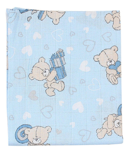 TupTam Baby Mullwindeln Spucktücher 70x80 5er / 10er Pack, Farbe: Mädchen 5, Anzahl der Teile:: 5er Pack