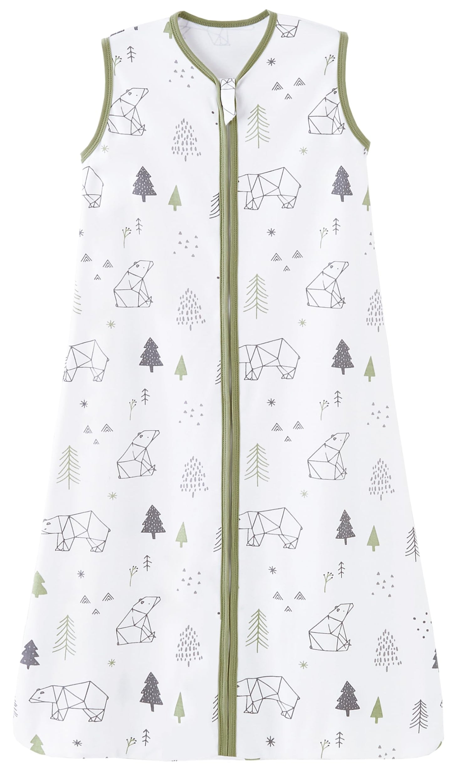 Chilsuessy Summer Baby Sleeping Bag, Small Children’s Sleeveless Pyjamas for Summer and Spring, 100 % Cotton