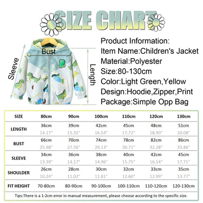 Amur Leopard Kinder Übergangsjacke Jungen Winddichte Mantel mit Kapuze Windjacke für Frühling Herbst