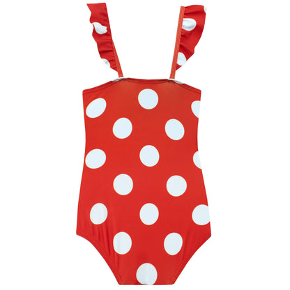 Disney Mädchen Minnie Maus Schwimmen Kostüm EIN Stück Badeanzug