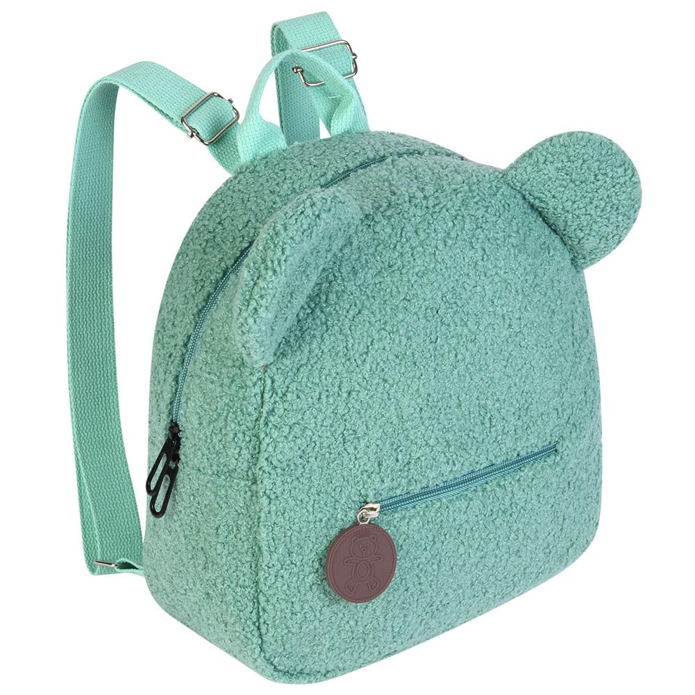 Aomig Plush Backpack Kindergarten Backpack Toddler Backpack Kindergarten School Bag for Boys Girls Children Animal Kids Backpack Animal Cartoon Mini Bag Kids Backpack for Baby 2-6 Years 