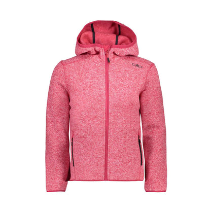 CMP Kids' Knit Tech Jacket with Fixed Hood Kid G Jacket Fix Hood 