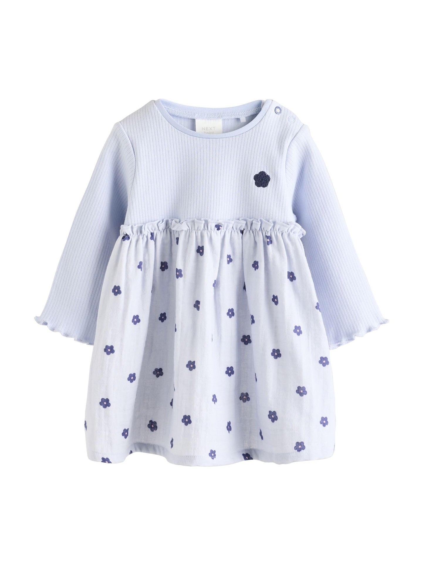 NEXT Baby Mädchen Jersey-Kleid, 2er-Pack