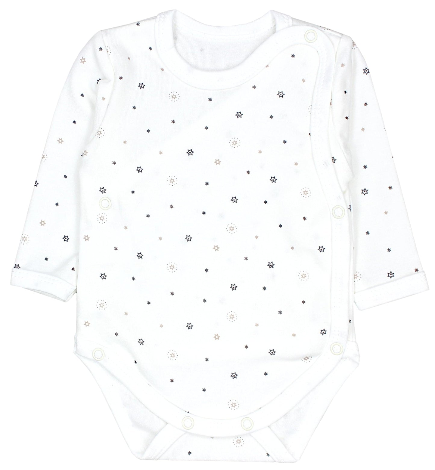 TupTam Baby Body Langarm – Wickelbody Langarm für Jungen & Mädchen, 5er Pack, 100% Baumwolle, OEKO-TEX
