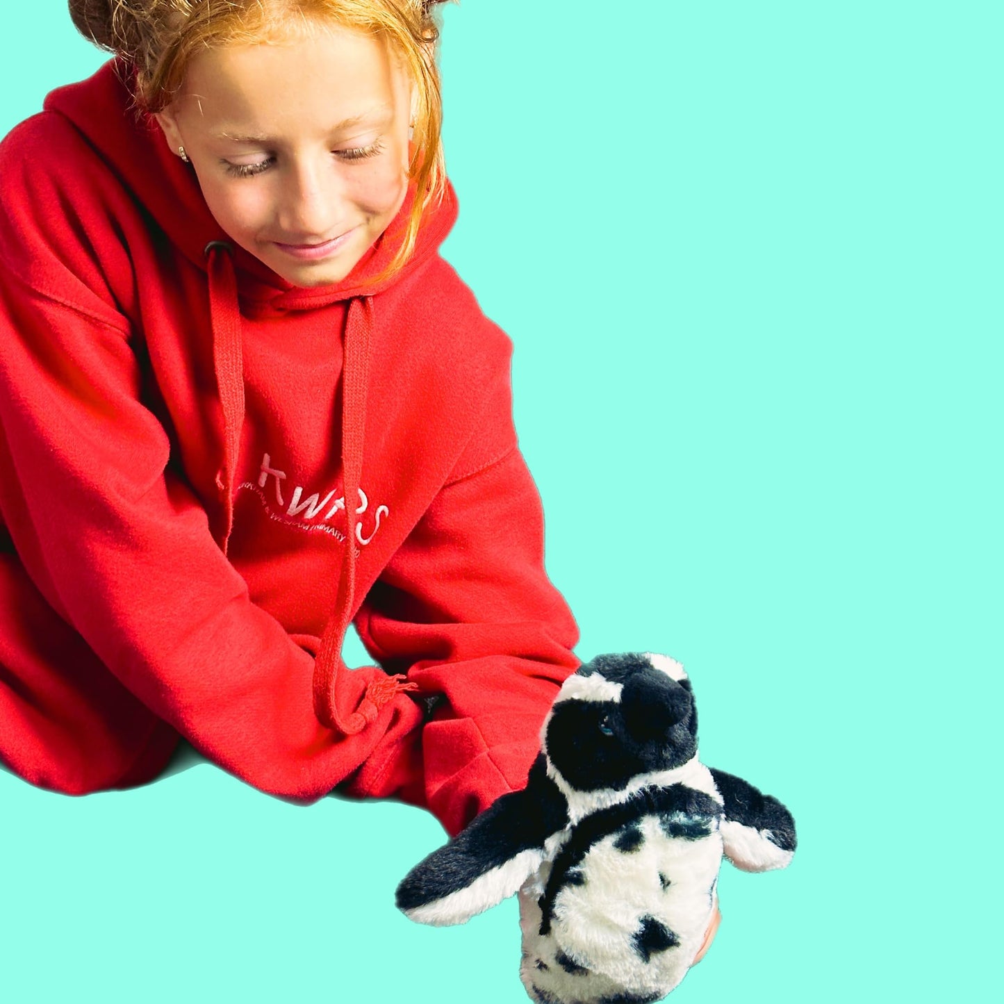 Deluxe Paws Plüsch, kuschelig, weich, Öko-Spielzeug, 100% recycelt (Kuh)