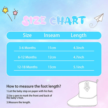 LACOFIA Baby Boys Girls Winter Boots Non-Slip Baby Winter First Walking Shoes Wellington Boots, Aa