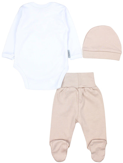 TupTam 3-Piece Unisex Baby Clothing Set with Print