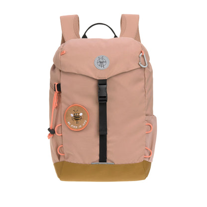 Kinder Wanderrucksack Kinderrucksack mit Brustgurt gepolsterte Schultergurte wasserabweisend, 14 Liter/Big Outdoor Backpack Sunny Explorer Rose/pink
