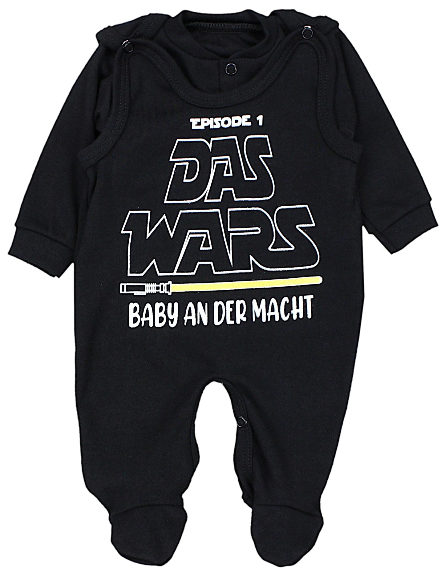 TupTam Unisex Baby Strampler Set Spruch Mamas & Papas Schatz