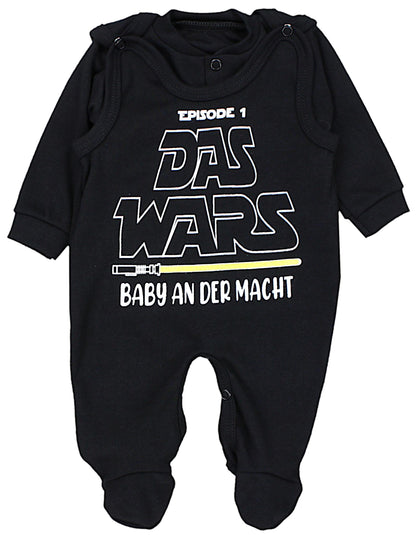 TupTam Unisex Baby Strampler Set Spruch Mamas & Papas Schatz