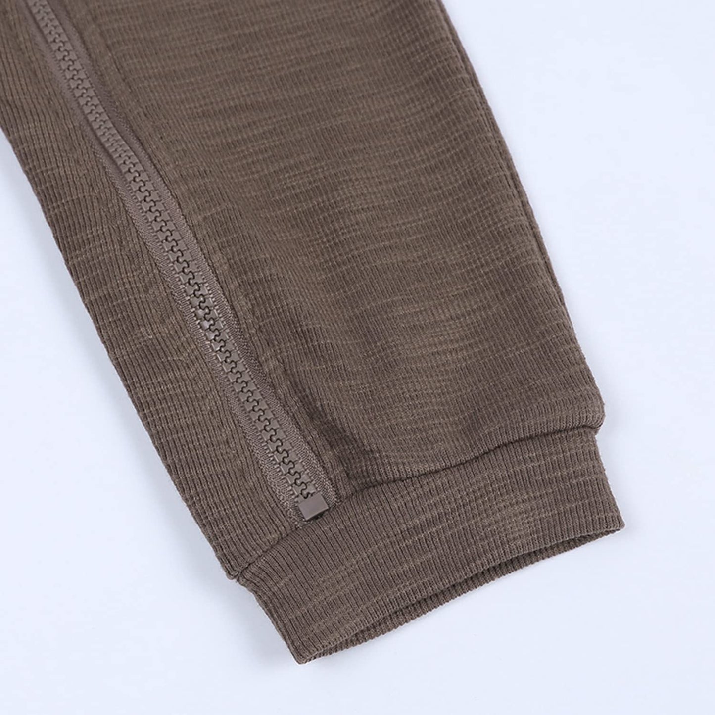 Kleinkind Baby Jungen Mädchen Baumwolle Strampler Langarm Mit Kapuze Reißverschluss Overall Body Baby Herbst Kleidung Pyjamas Outfit