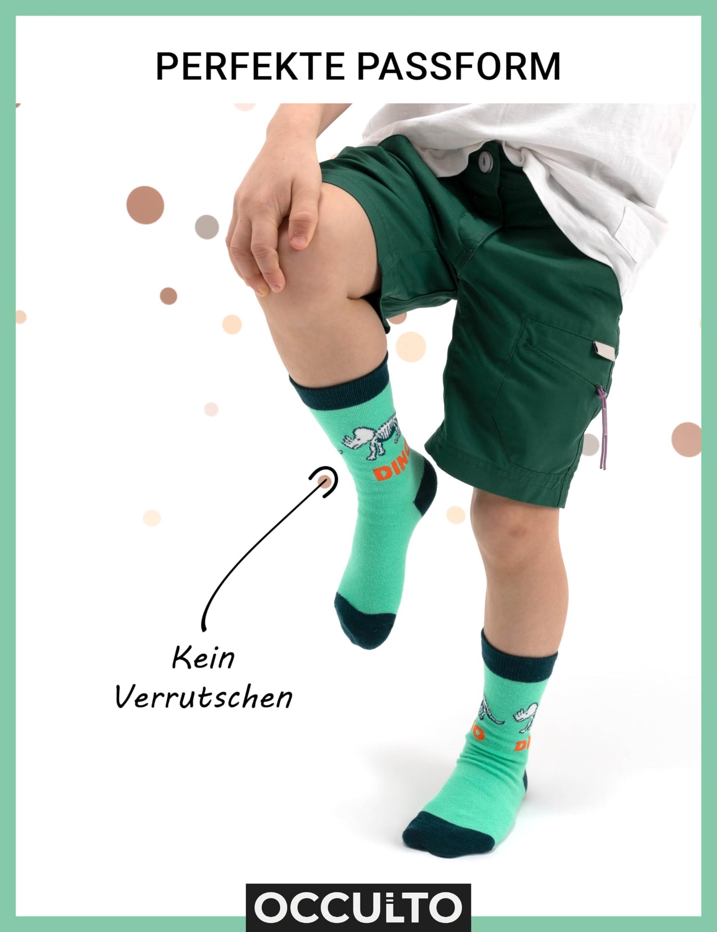 Occulto Jungen & Mädchen Motiv Socken 10er Pack (Modell: Fantasia)
