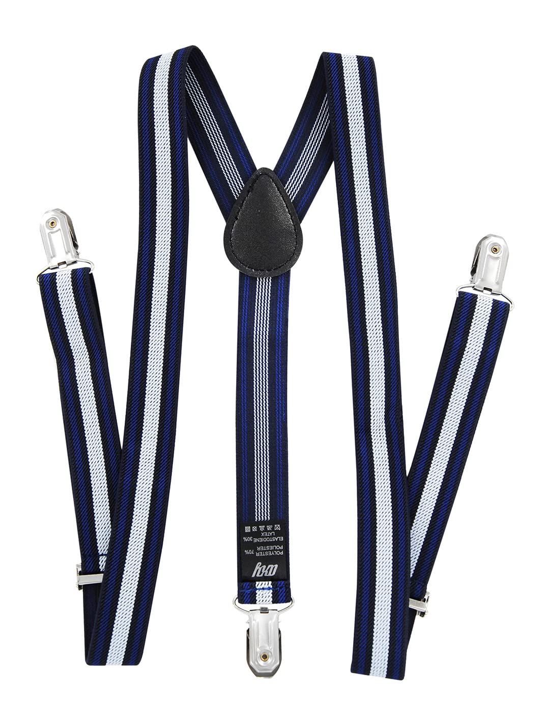 Kinder Jungen Hosenträger Y-Form Breite 2,5 cm mit 3 starken Clips Kann mit Fliege Plain Colors kombiniert werden