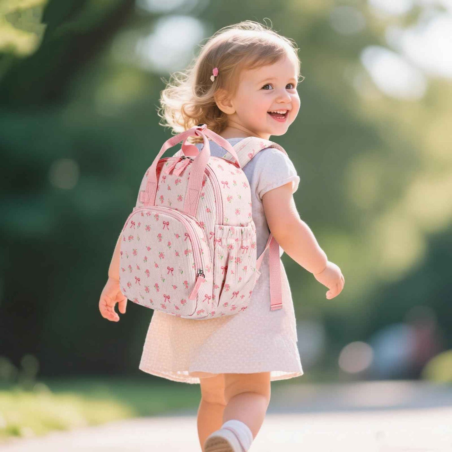 LEDAOU Kids Waterproof Backpack for Children 2-4 Years Nursery School Boys Girls