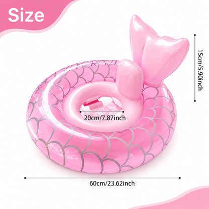 Baby Schwimmring, Baby Schwimmen Ring, Schwimmhilfe mit Schwimmsitz, Schwimmreifen für Kleinkind von 6 Monate bis 48 Monate, Schwimmlernhilfe für Mädchen und Jungs