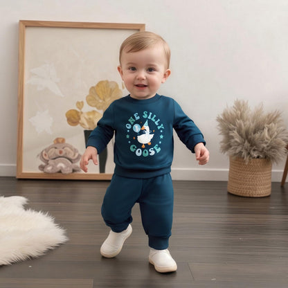 1. Jahr Geburtstag Outfit Baby Junge Kleidung Set Langarm Sweatshirt und Hose Kleidung Sets für Jungen