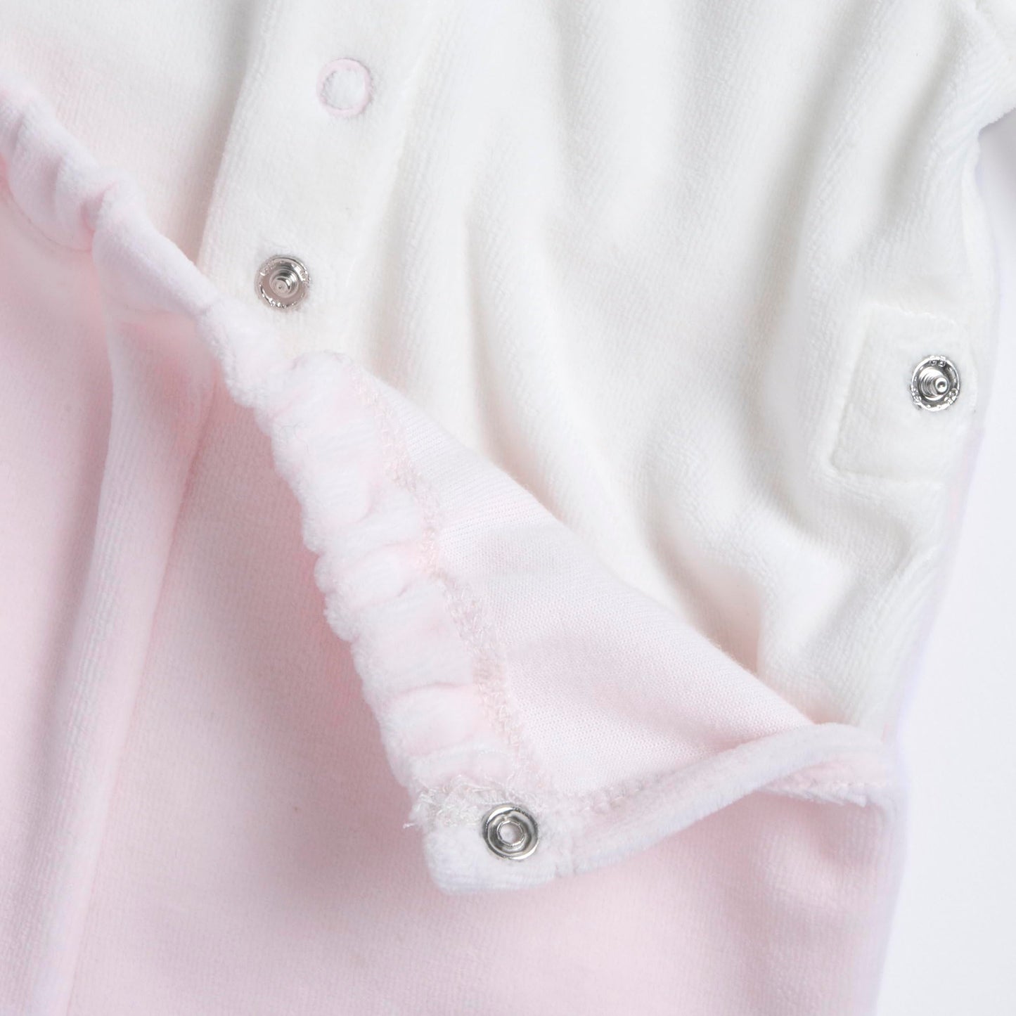 Chicco, Baby-Strampler für Jungen und Mädchen aus warmem und weichem Velours, mit praktischer Knopföffnung, ideal für den Winter, Babykleidung für 0-24 Monate, entworfen in Italien