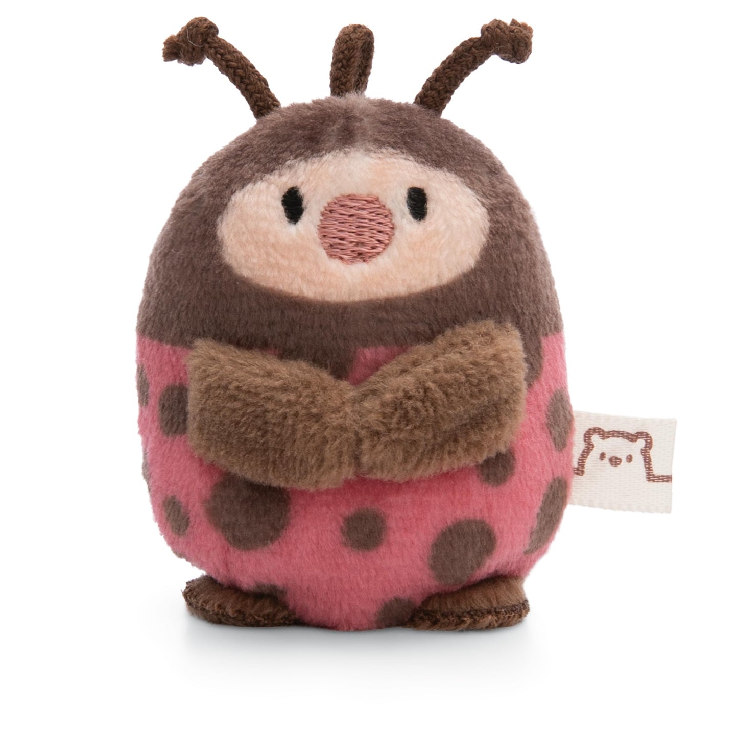 NICI Kuscheltier Fuchs Geeks 5cm rot - Stofftier aus weichem Plüsch, niedliches Plüschtier zum Kuscheln und Spielen, für Kinder & Erwachsene - tolle Geschenkidee