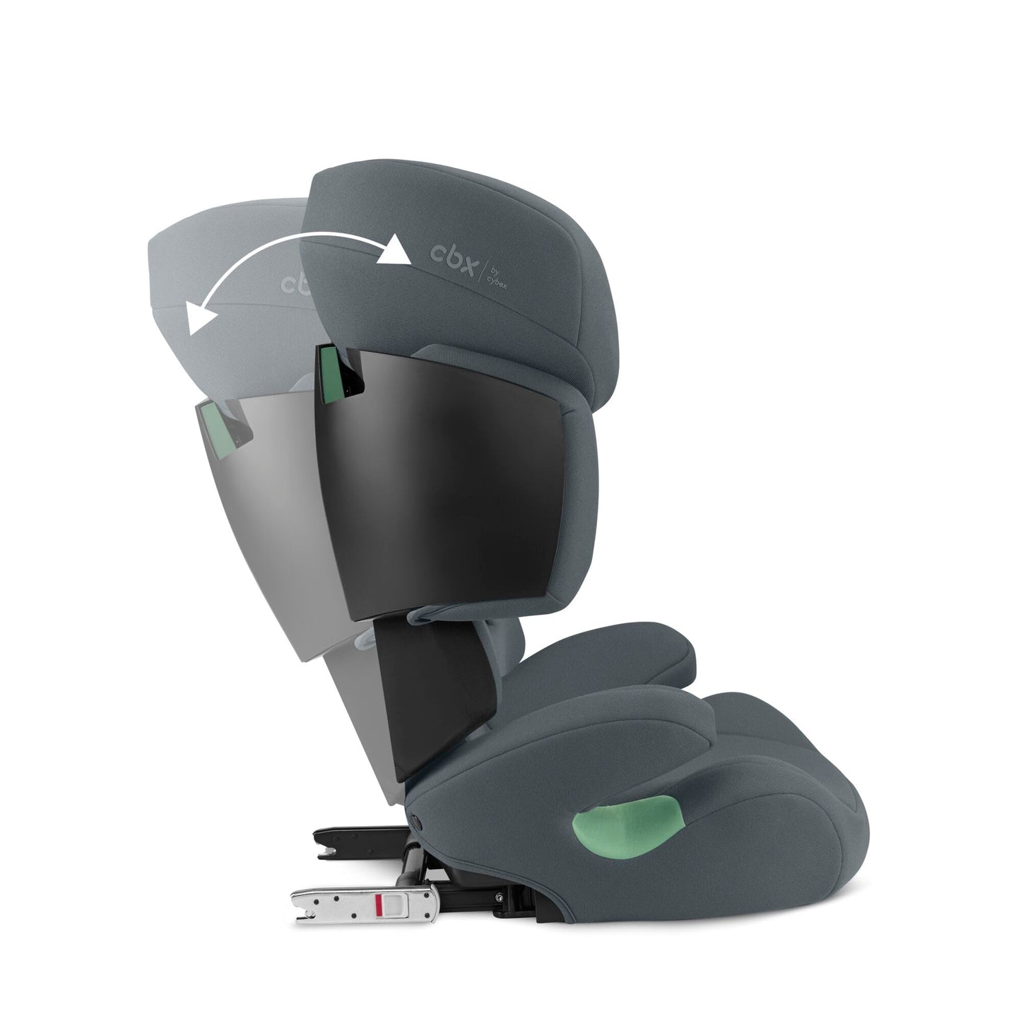 CBX by CYBEX Kinder-Autositz Solution X i-Fix, Für Autos mit und ohne ISOFIX, Ab ca. 3 bis 12 Jahre (100 - 150 cm), Ab ca. 15 bis 50 kg, Rot - Meloni2
