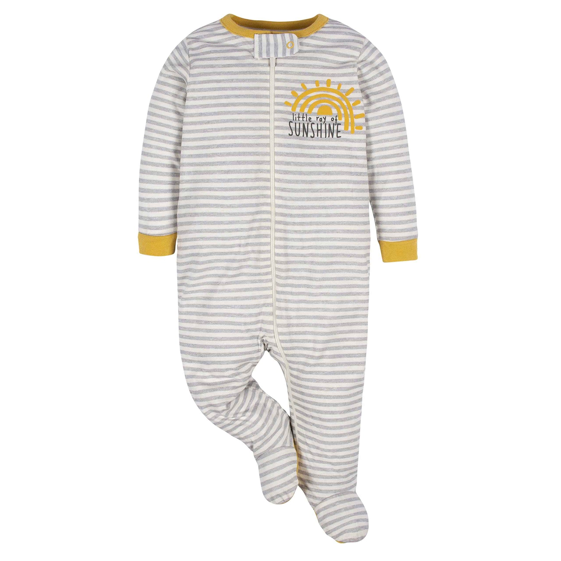 Gerber Unisex Baby 4 Pack Sleep 'N Play Footie Brisuren (4er Pack)