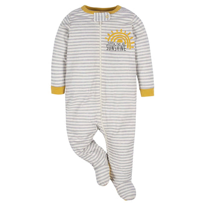 Gerber Unisex Baby 4 Pack Sleep 'N Play Footie Brisuren (4er Pack)