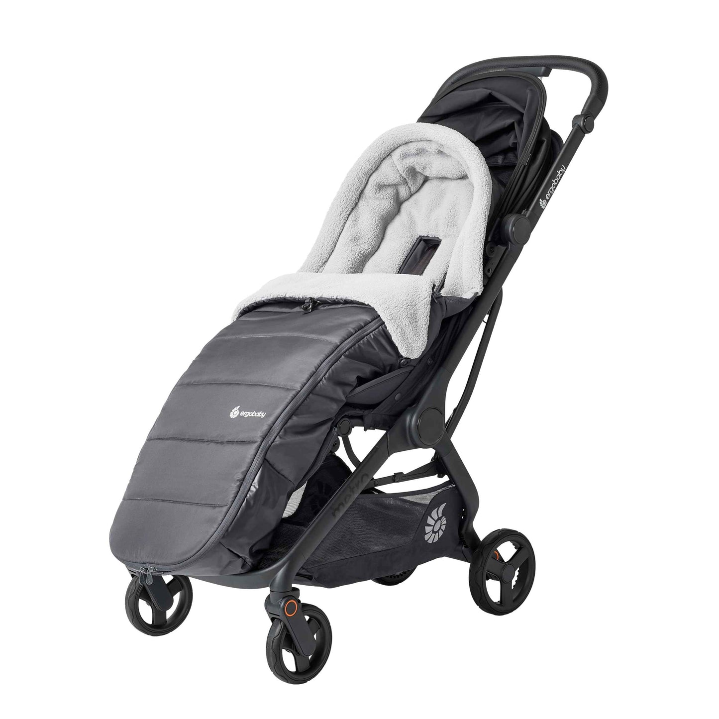 Ergobaby Metro3 Kinderwagen Buggy mit Liegefunktion, Baby-Buggy ab Geburt bis 22kg (0-4 Jahre), Zusammenklappbar und Autositz Kompatibel, höhenverstellbarer Griff, ergonomischer Sitz, Graphite Grey