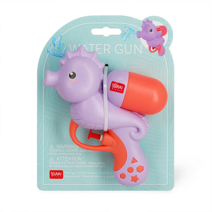 Legami - Wasserpistole - Water Gun, Gartenwasserpistole für Kinder Erwachsene, leistungsstarke Wasserpistole, 2,5 Meter Wasserstrahl, ideal für erfrischende Partys, Fassungsvermögen 50 ml, Thema